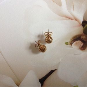 Vintage Coach Monogram Earrings